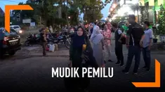 Sebanyak 400 mahasiswa yang kuliah di Medan rela mudik ke kampung halaman demi untuk mencoblos pemilu.