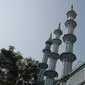 Masjid Jami, masjid yang bersebelahan dengan tempat suci umat Buddha yang terdapat di India, Mahabodhi Temple. (Liputan6.com/Citra Dewi)