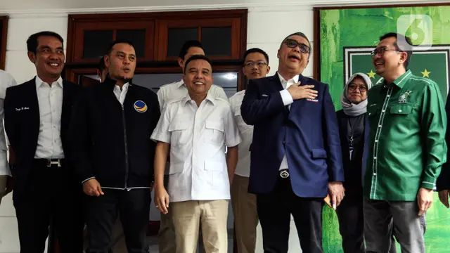 Nasdem Sambangi Sekretariat Bersama Gerindra - PKB