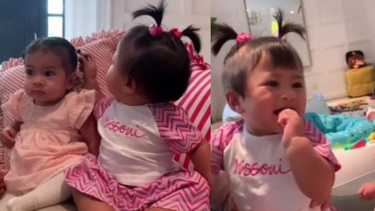 Momen Lily Anak Raffi-Nagita bareng Humaira Anak Zaskia-Irwansyah Playdate, Disebut Duo Bestie dan Menggemaskan