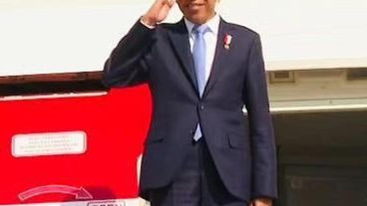 VIDEO: Jokowi Bawa Pesan Khusus dari Presiden Palestina untuk Joe Biden di Amerika