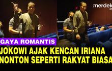 VIDEO: Momen Romantis Jokowi Ajak Kencan Iriana Nonton Bioskop, Gayanya Bak Anak Muda