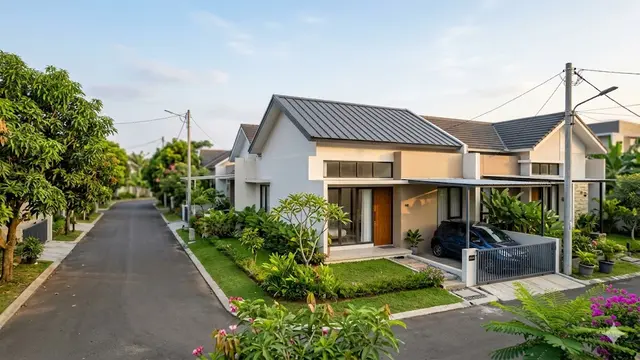 Model Rumah 1 Lantai Tipe 45