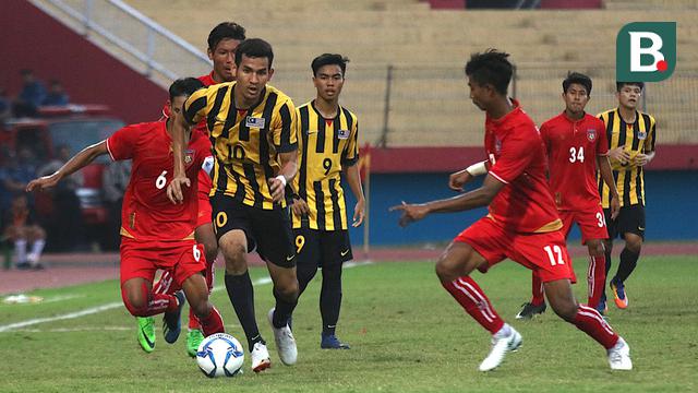Timnas Malaysia U-19 vs Timnas Myanmar U-19