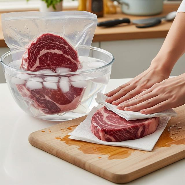 Tips Cairkan Daging Beku dengan Cepat dan Aman