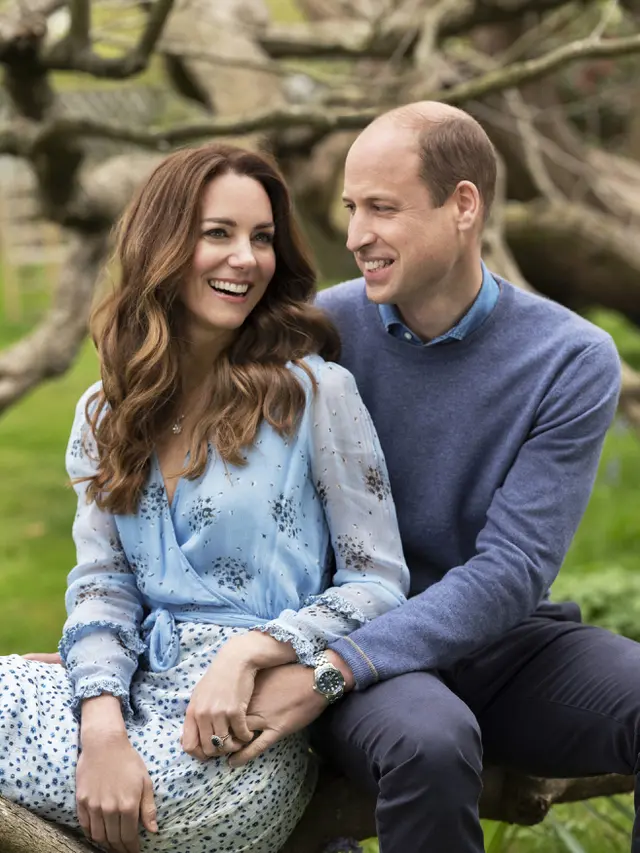 Pangeran William dan Kate Middleton. (Chris Floyd/Camera Press/PA via AP)