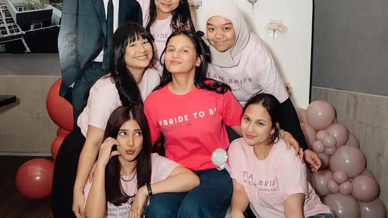 6 Potret Bridal Shower Yunita Siregar, Penuh Bahagia karena Sahabat 'Hadirkan' Jin BTS