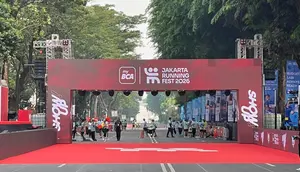 Peserta Marathon Puas dengan Jakarta Running Festival 2026, Berharap Naik Kelas ke Level Elite