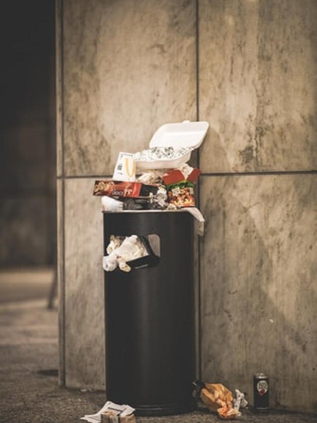 Ilustrasi limbah makanan