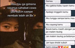 Pria Ini Nyatakan Cinta Kepada Sahabatnya Sebanyak 8 Kali. (Sumber: TikTok/ @annisakia_)