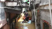 Ribuan Rumah di Kabupaten Bandung Terendam Banjir, Warga Dievakuasi