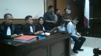 Sidang PK terpidana mati Mary Jane Fiesta Veloso di Pengadilan Negeri Sleman, Yogyakarta, Rabu (4/3/2015). (Liputan6.com/Fathi Mahmud)