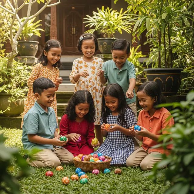Inspirasi Gambar Tema Paskah (AI)