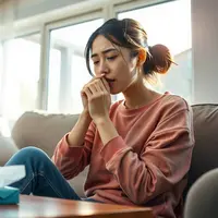 apa penyebab batuk ©Ilustrasi dibuat AI