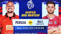 Saksikan live streaming big match BRI Liga 1: Persija Jakarta vs Bali United di Vidio. Tonton aksi dari para pemain di big match Persija Jakarta vs Bali United pada matchweek 32 BRI Liga 1 hanya di layanan OTT Vidio. (sum. doc. vidio.com)