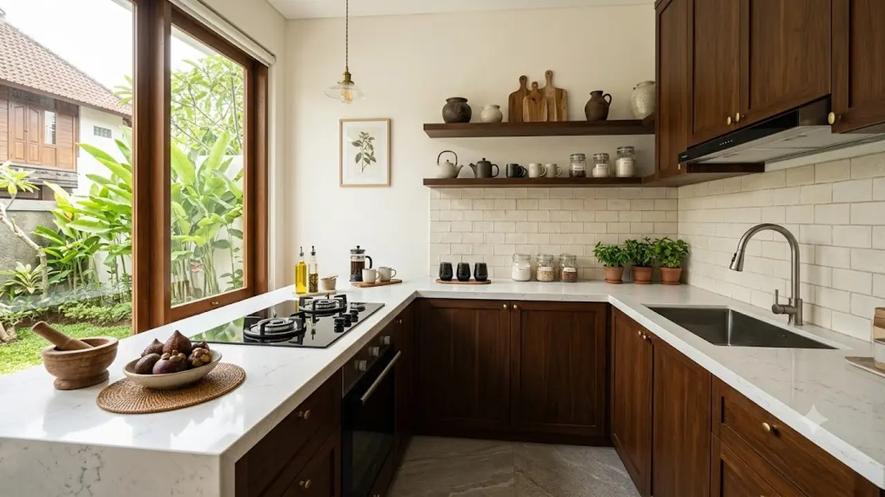 Model Dapur Sederhana tapi Terlihat Mahal