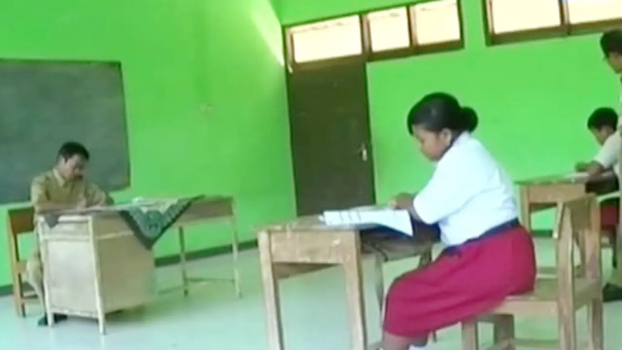 UN hanya dua murid - Liputan6 Pagi