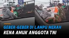Warganet memuji ketegasan anggota TNI tersebut karena berani menindak pelaku.