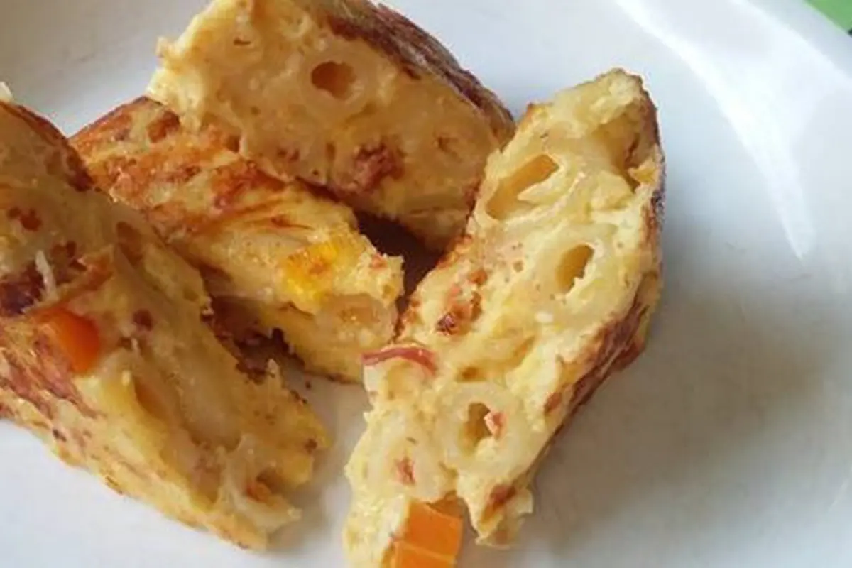 Omelet makaroni./Copyright cookpad.com/Vania Ratu