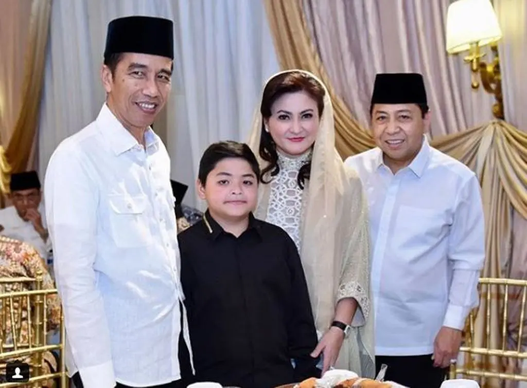 Di balik status tersangkanya, Setya Novanto adalah sosok yang sayang keluarga. (Foto: instagram.com/s.novanto)