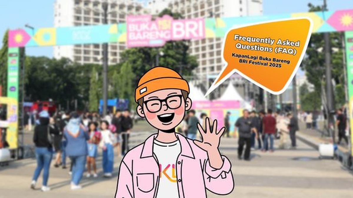 Catat Hal yang Sering Ditanyakan saat Hadir di KapanLagi Buka Bareng BRI Festival 2025