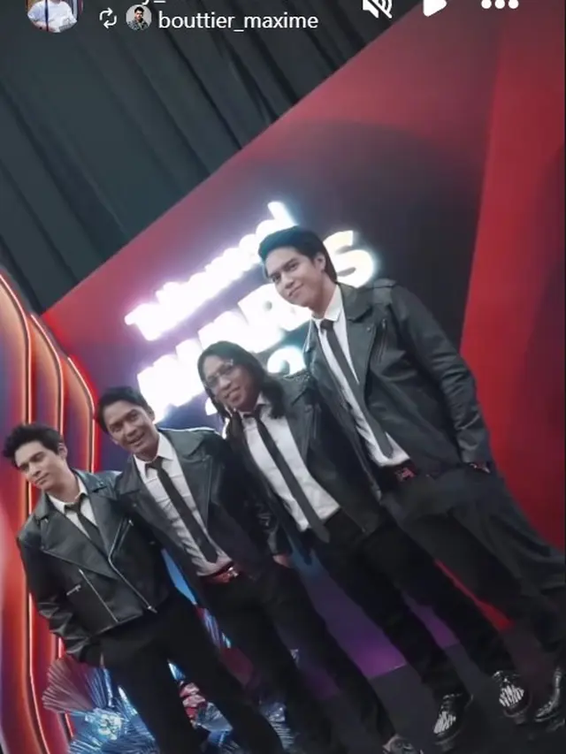 Band Maxime Bouttier, El Rumi, Praz Teguh, Dicky Difie