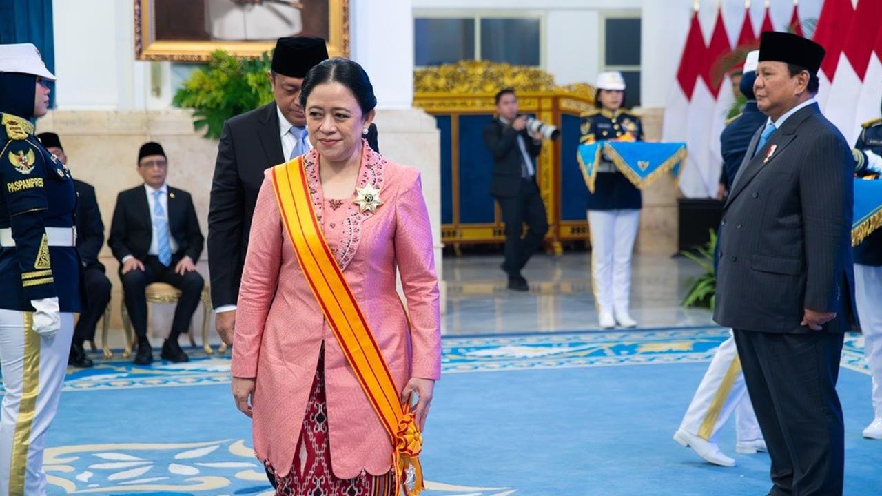 Puan Maharani Terima Bintang RI Utama