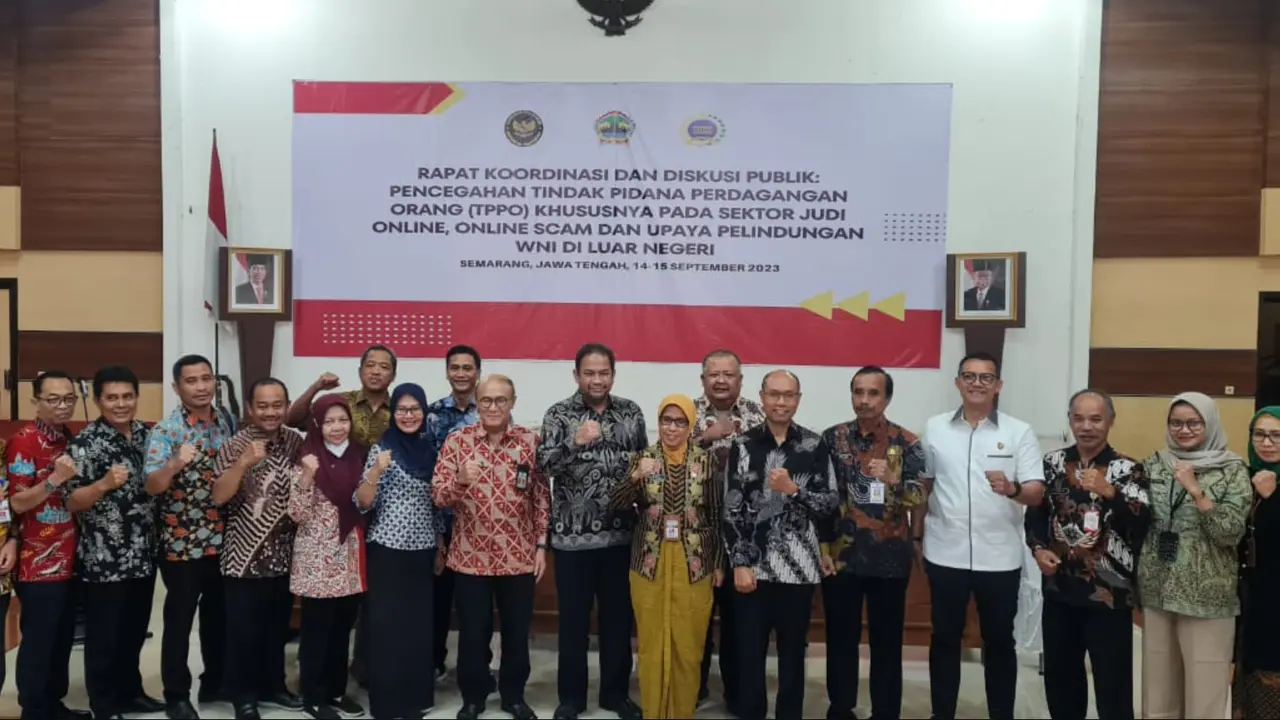 Pemerintah Provinsi Jawa Tengah bekerja sama dengan Kementerian Luar Negeri dan Kementerian Koordinator Politik Hukum dan Keamanan menyelenggarakan serangkaian acara untuk meningkatkan kesadaran masyarakat mengenai TPPO online scam.