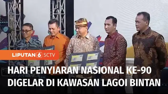 VIDEO: Puncak Peringatan Harsiarnas ke-90 Digelar di Kawasan Lagoi Bintan, Kepulauan Riau