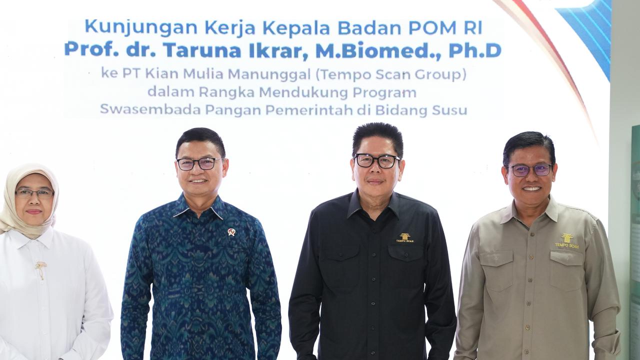 Tempo Scan Pacific Dukung Program Swasembada Susu Indonesia Lewat Pengolahan Susu Berkualitas