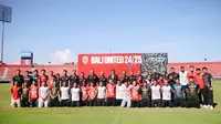 Launching Jersey Teranyar Tema Tridatu Masih mewarnai Tim Bali United FC (Dewi Divianta/Liputan6.com)