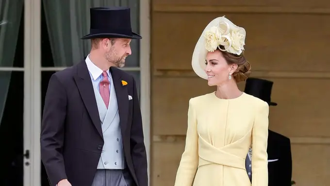 Gaya Sustainable Kate Middleton saat Garden Party di Istana Buckingham