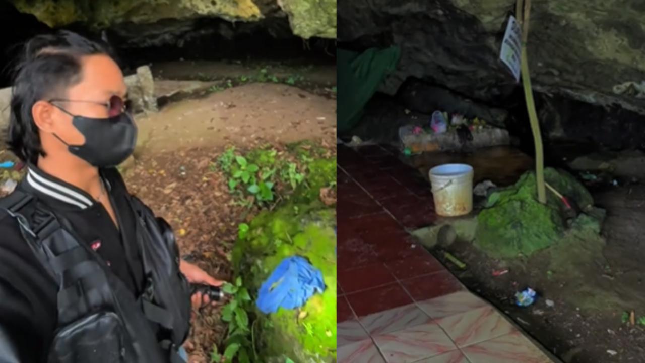 Potret Pemandian di Gua Cilacap, Diduga Banyak Didatangi Pejabat dan Artis