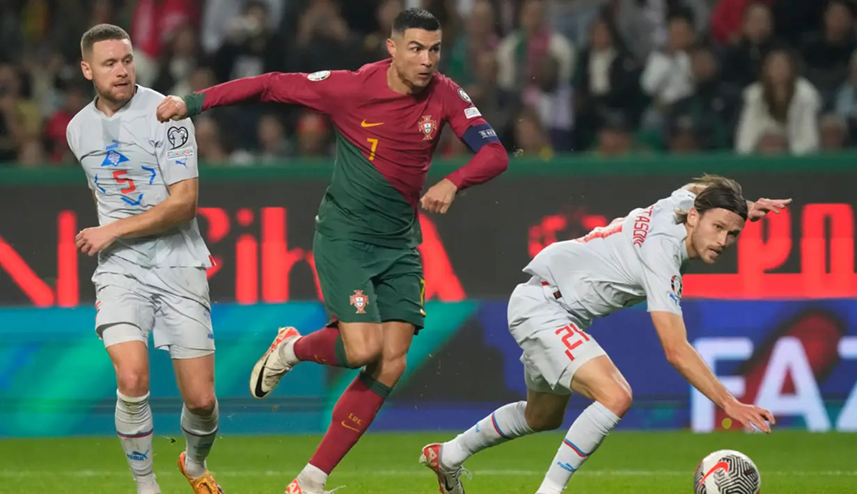 Hasil Kualifikasi Euro 2024 Bekuk Islandia, Portugal Lolos ke Putaran