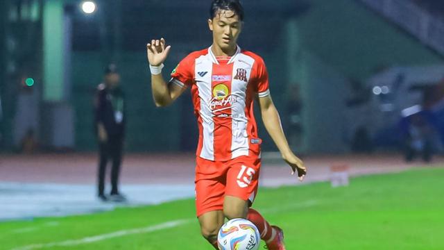 Raka Cahyana Rizky - Deltras FC di Pegadaian Liga 2 2023/2024