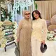Sosok yang selalu mencuri perhatian, yakni sang ibu Reza Artamevia dan sang kakak Zahwa Massaid, tampil kompak dalam balutan kebaya bernuansa lembut yang elegan. [@rezaartameviaofficial].