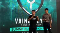 General Manager of Asia Pacific Super Evil Megacorp, Taewon Yun, di Jakarta, Kamis (7/9/2017). Liputan6.com/ Agustinus Mario Damar