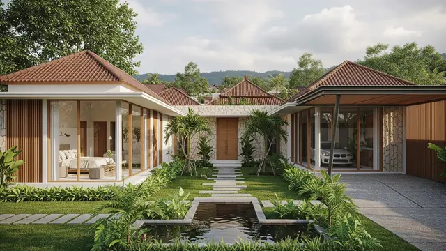 Rumah Kecil Sederhana Tapi Mewah di Kampung