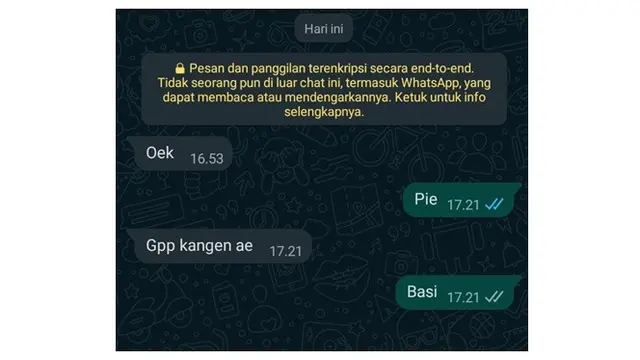 6 Chat Tanya 'Lagi Apa' Tanpa Basa-Basi Ini Balasannya Bikin Elus Dada