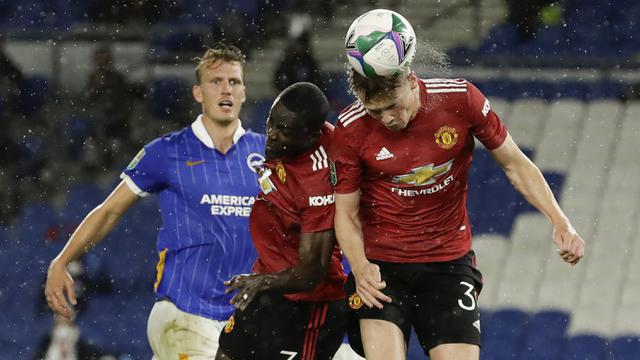 Paul Pogba Cetak Gol, Manchester United Hajar Brighton 3-0 di Piala Liga Inggris