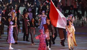 Asian Games 2026 Dibuka dengan "Harmonic Heart Beat", Pembawa Bendera Indonesia Tampil dalam Busana Bali dan Batak Toba