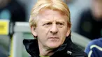 Celtic manager Gordon Strachan looks on before their Scottish Premier League match against Hearts at Celtic Park in Glasgow, on May 24.
AFP PHOTO/Paul ELLIS