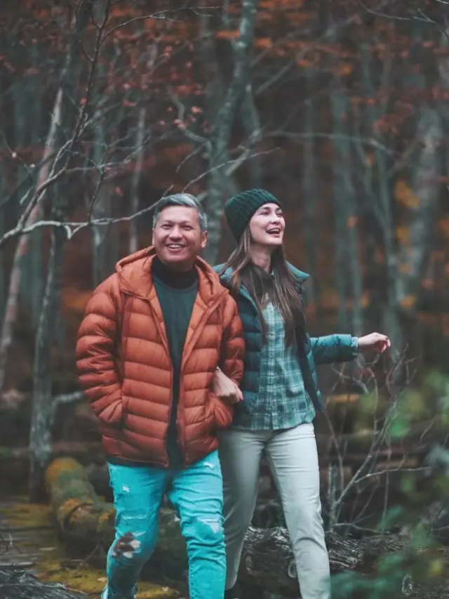 Luna Maya gandeng mesra Gading Marten