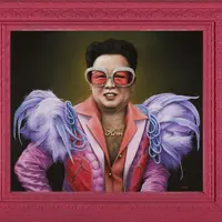 Seorang ilustrator bikin tokoh-tokoh dunia jadi nge-pink gitu. Lucu, deh. (Sumber foto: boredpanda.com)