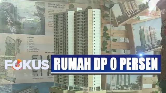 Program rumah DP 0 persen ini akan sangat membantu bagi warga yang tak mampu membeli rumah dengan pola konvensional.