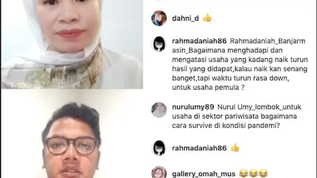 Training Online Strategi Mengembangkan Usaha Saat Corona