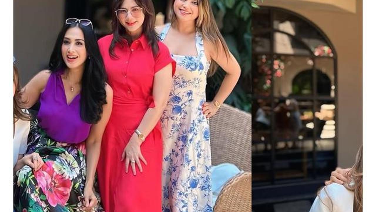 5 Potret Sarah Azhari Mudik ke Indonesia, Disambut Reuni Artis Sinetron 90-an