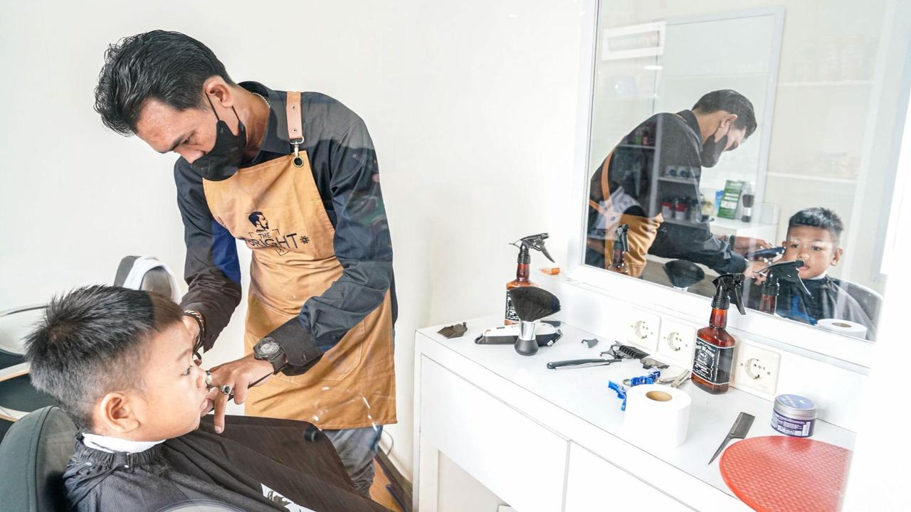 Barbershop Gratis di Serambi MyPertamina