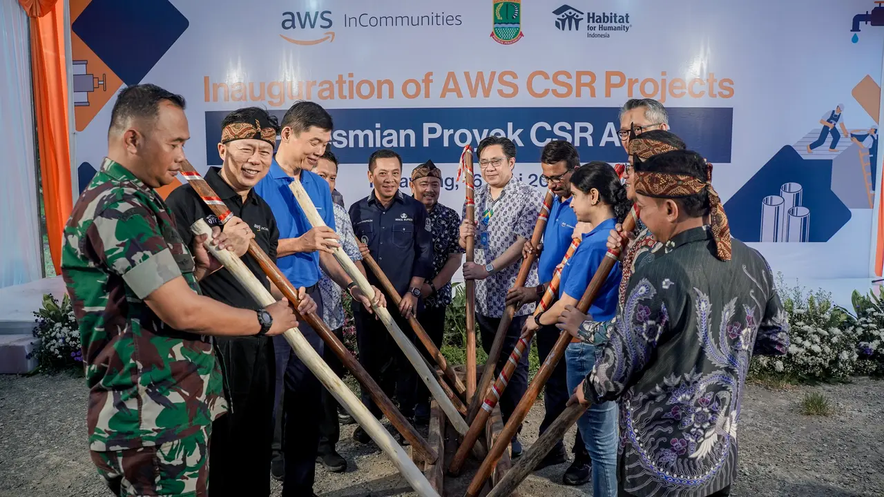 Habitat Indonesia dan Amazon Web Services Dukung Pengembangan Masyarakat Karawang Lewat InCommunities