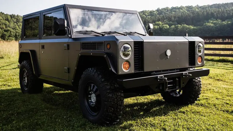 Bollinger B1 diklaim sebagai mobil off road elektrik pertama di dunia.